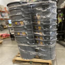 DALLAS LOCATION -Brute 32 Gal. Grey Vented Trash Can ( PALLET  32 UNITS )