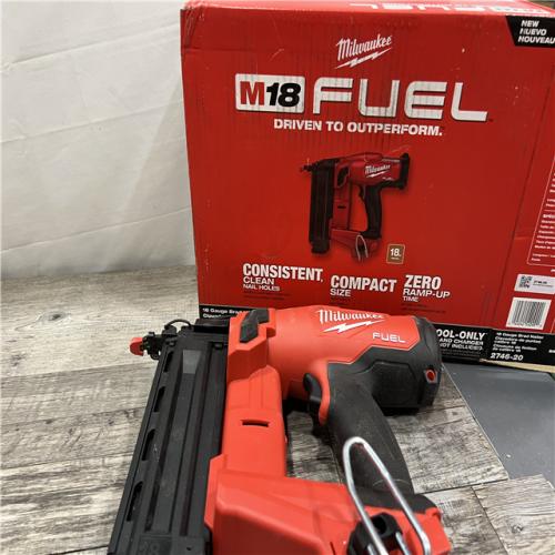 AS-IS Milwaukee M18 Fuel 18V Brushless 18-Gauge Brad Nailer 2746-20 (Bare Tool)