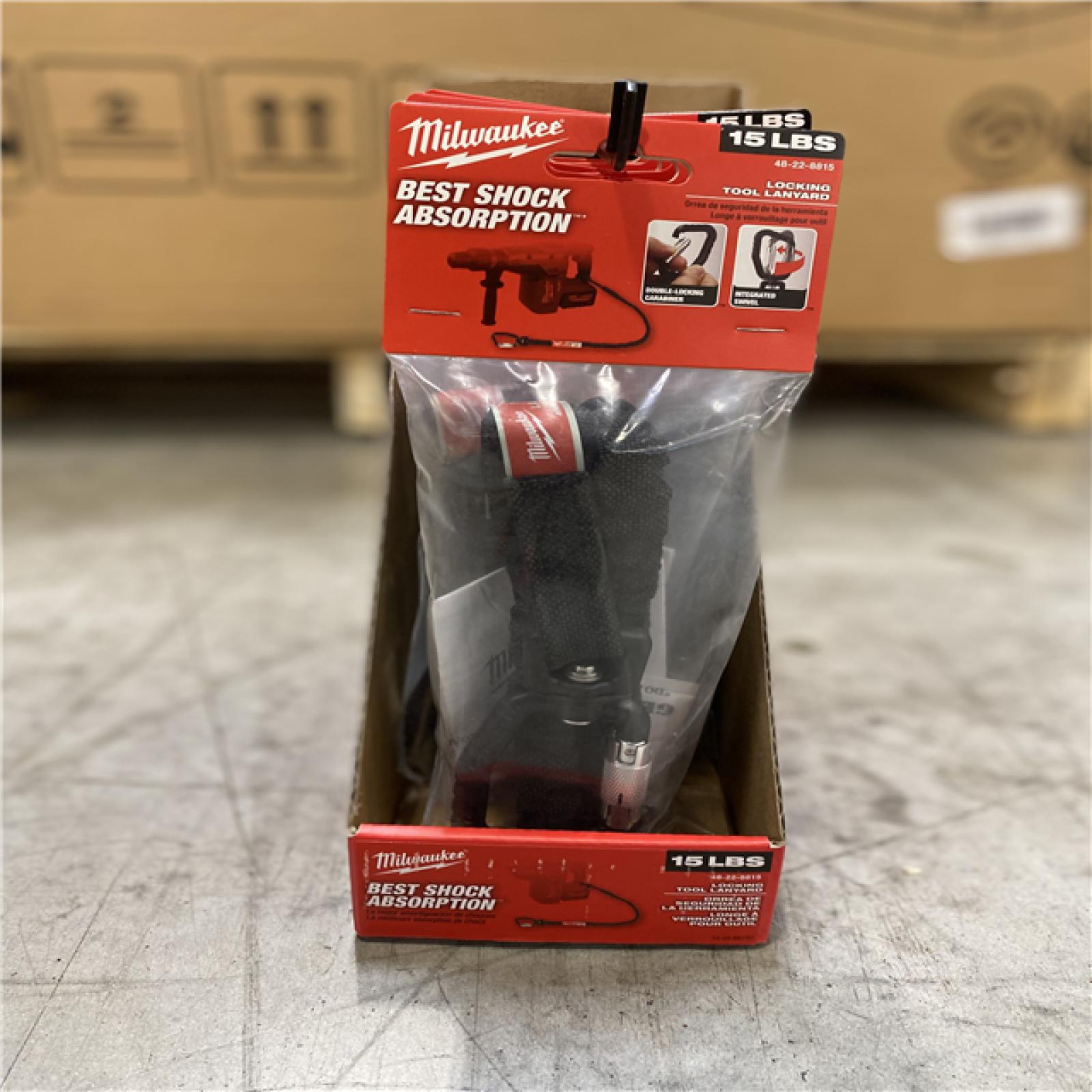 NEW! - MILWAUKEE 15lbs 36 Locking Tool Lanyard - (6 UNITS)