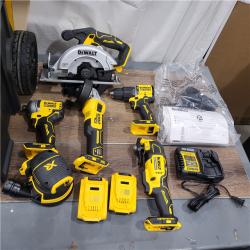 AS-IS Dewalt 20-Volt MAX ToughSystem Lithium-Ion 6-Tool Cordless Combo Kit