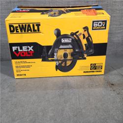 HOUSTON LOCATION - AS-IS DEWALT FLEXVOLT 60V MAX Cordless Brushless 7-1/4 in. Wormdrive Style Circular Saw (Tool Only)