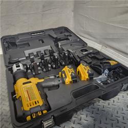 HOUSTON Location-AS-IS-DEWALT DCE200M2K 20V MAX* 1/2 - 4 Plumbing Press Tool Kit NEW!