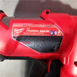 HOUSTON LOCATION - AS-IS M18 FUEL 3-1/2 in. 18-Volt 30-Degree Lithium-Ion Brushless Cordless Framing Nailer (Tool-Only)