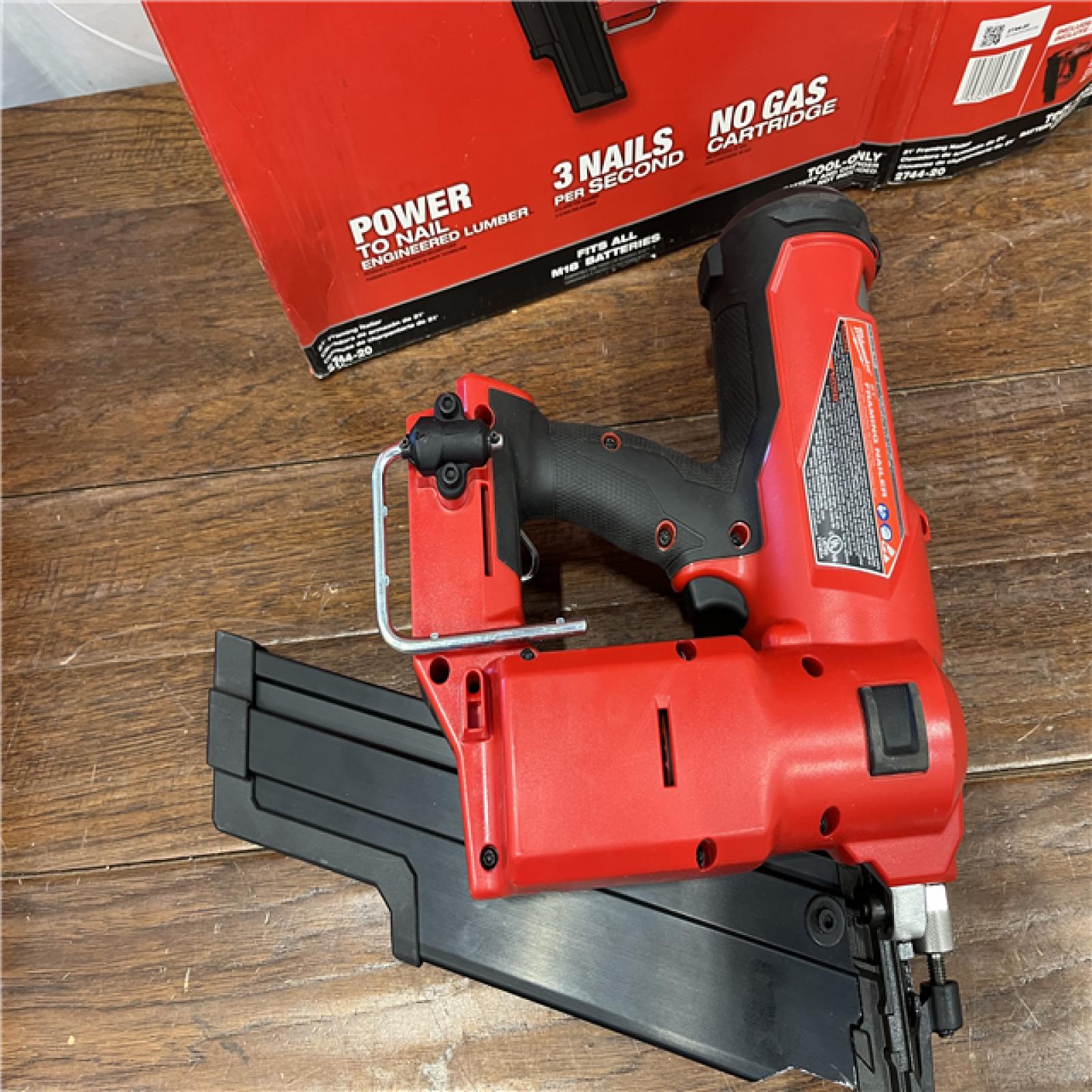 AS-IS Milwaukee 2744-20 M18 FUEL 21-Degree Cordless Framing Nailer (Tool Only)