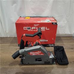 AS-IS Milwaukee M18 FUEL 18V Lithium-Ion Cordless Brushless 6-1/2 in. Plunge Cut Track Saw (Tool-Only)