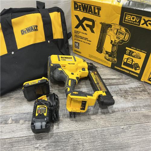 AS-IS DEWALT 20V MAX XR 18 Gauge Brad Nailer Kit