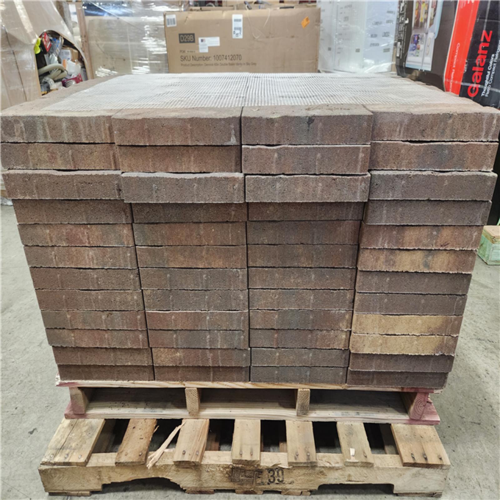 Phoenix Location Pavestone 12-Inches L x 8-Inches W x 2-Inches H Rectangle Sierra/Slate Concrete Paver 192 Brick Pallet