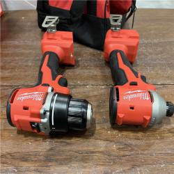 AS-ISMilwaukee M18 Compact Brushless 2-Tool Combo Kit