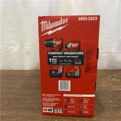 NEW Milwaukee M18 Compact Brushless 2-Tool Combo Kit