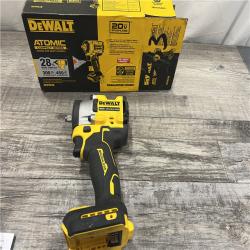 AS-IS DeWalt 20V MAX ATOMIC 3/8 in. Cordless Brushless Compact Impact Wrench Tool Only