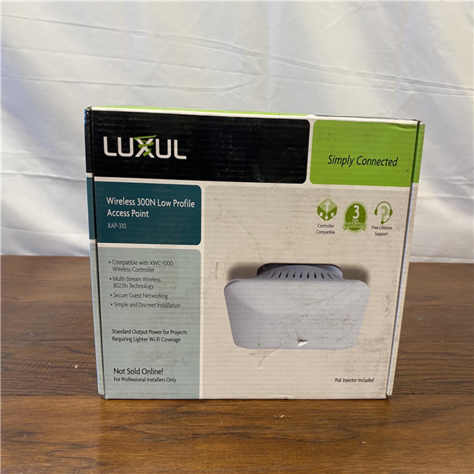 NEW! LUXUL WIRELESS IEEE 802.11N 300 MBPS WIRELESS ACCESS POINT XAP-310