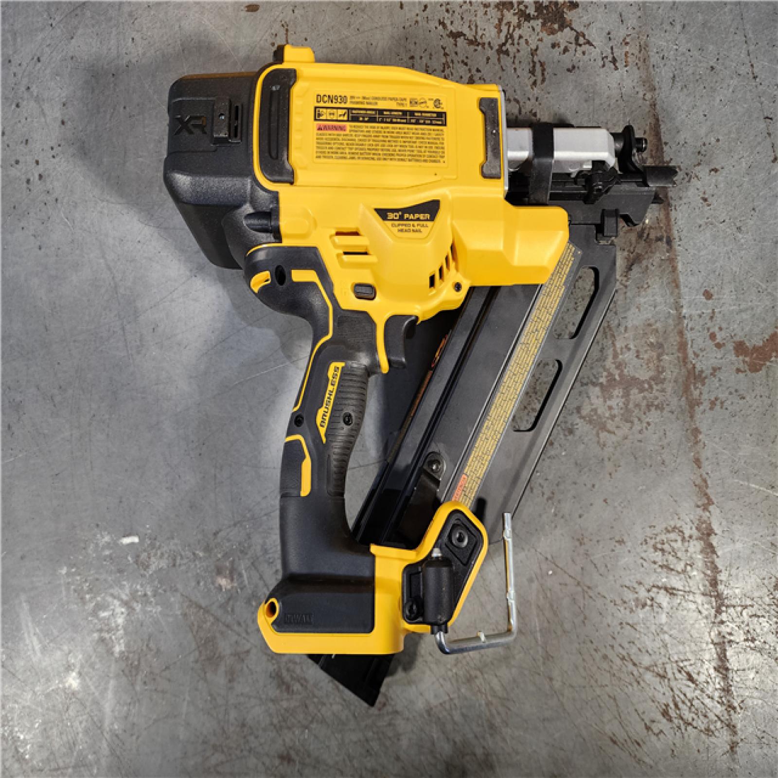 HOUSTON LOCATION - AS-IS DEWALT 20-Volt 30Â° Cordless Framing Nailer (Tool-Only)