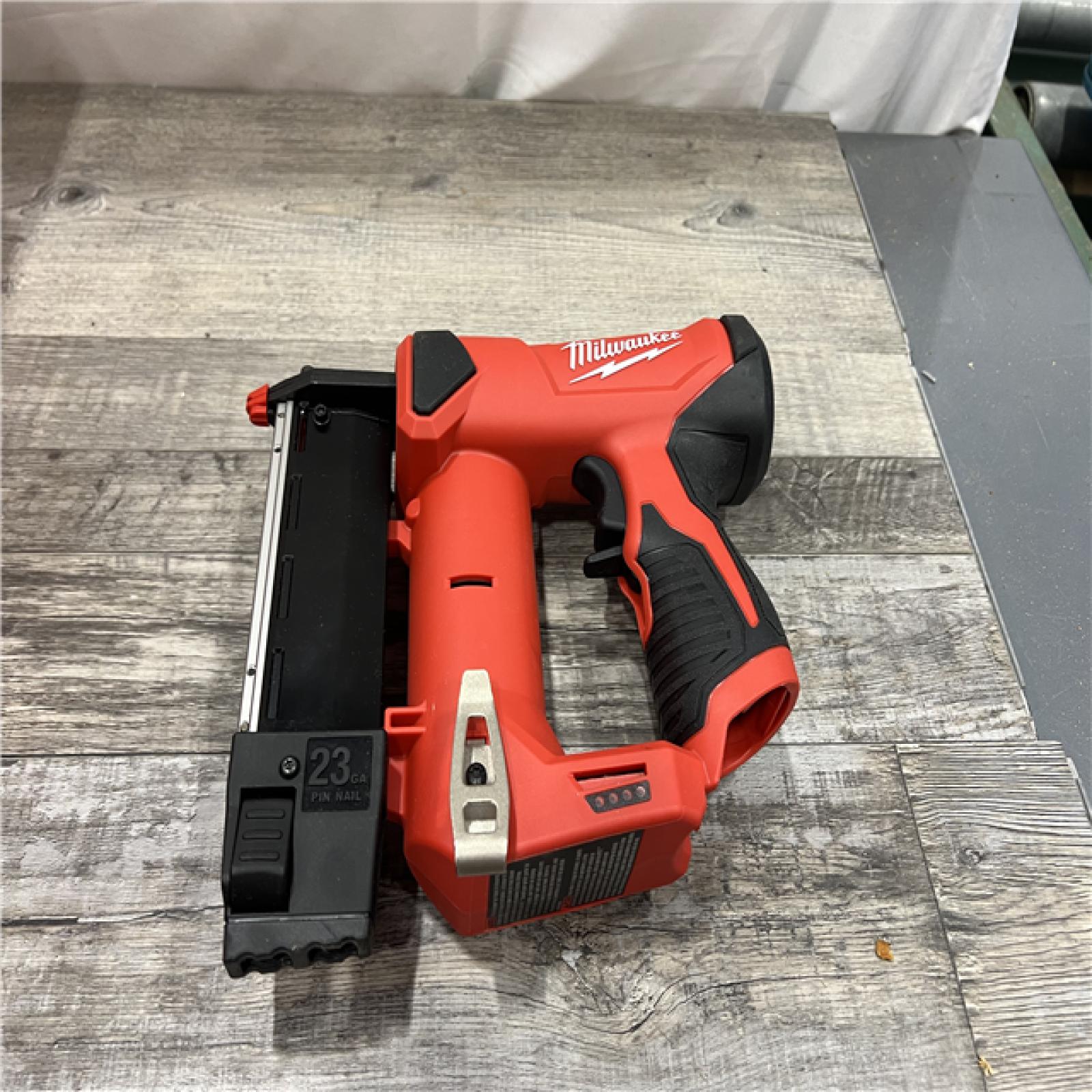 AS-IS Milwaukee 2540-20 12V 23 Gauge Cordless Pin Nailer (Tool Only)