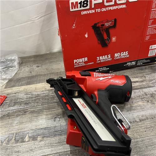 AS-IS MILWAUKEE M18 FUEL 3-1/2 in. 18-Volt 30-Degree Lithium-Ion Brushless Cordless Framing Nailer (Tool-Only)