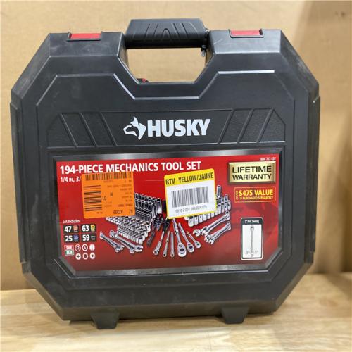 LIKE NEW! -Husky Mechanics Tool Set (194-Piece)