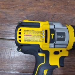 AS-IS DEWALT 20V MAX Cordless Brushless Hammer Drill/Driver 2 Tool Combo Kit with FLEXVOLT ADVANTAGE