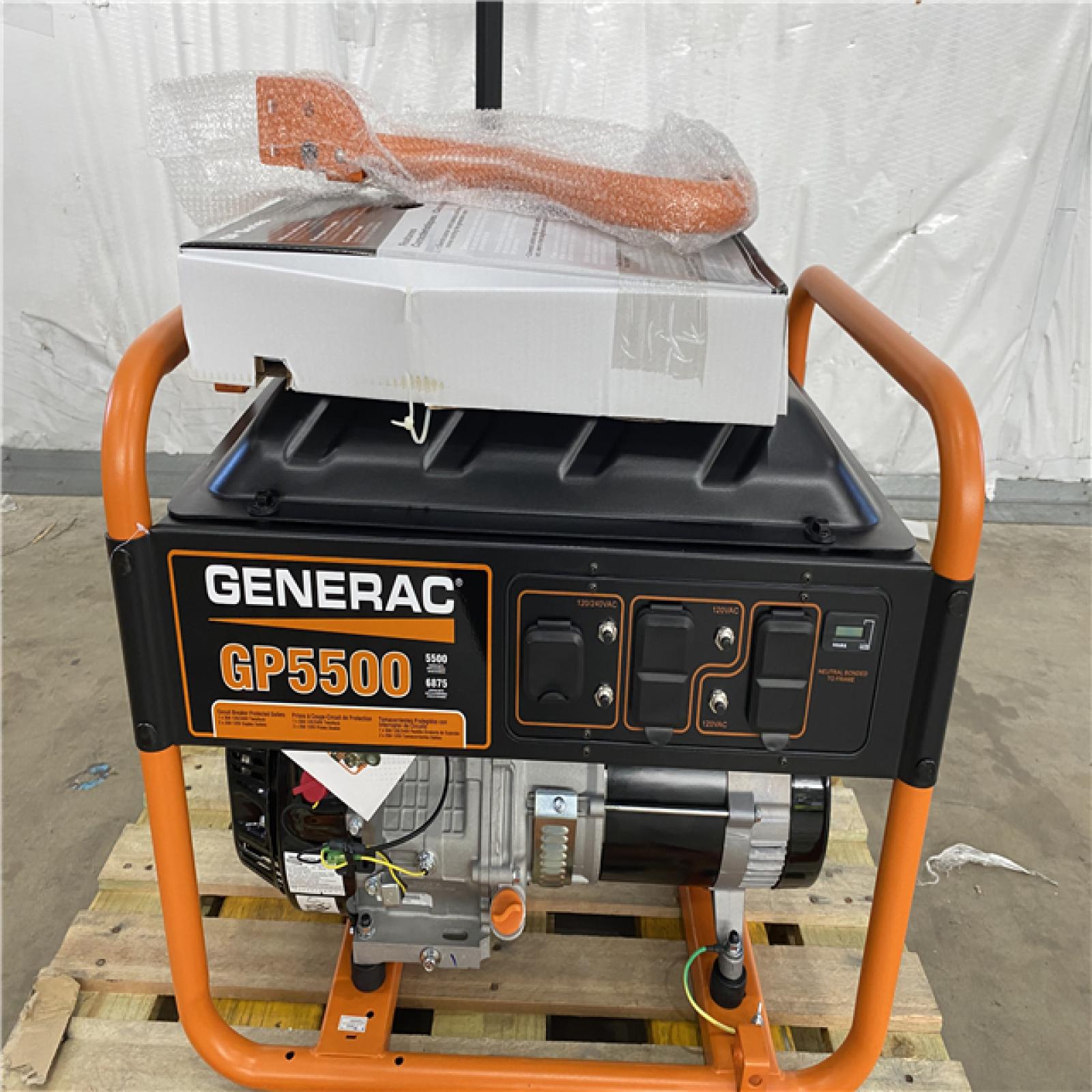 Houston Location - AS-IS Generac GP5500 Generator