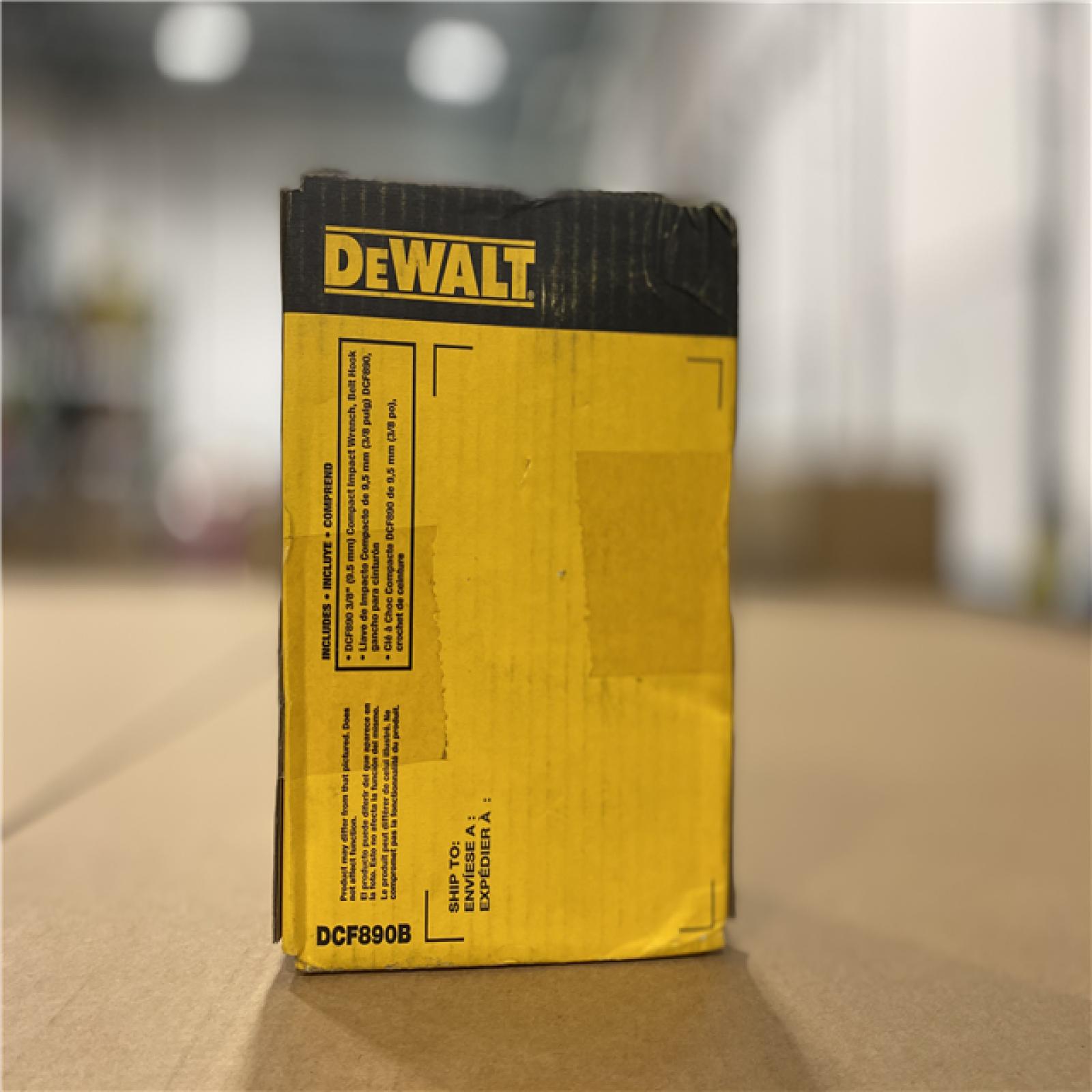 NEW! - DEWALT 20V MAX XR Cordless Brushless 3/8 in. Compact Impact Wrench (Tool Only)