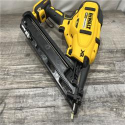 AS-IS DEWALT 20V MAX XR 15 Ga. Cordless 34 Deg Nailer 20 V