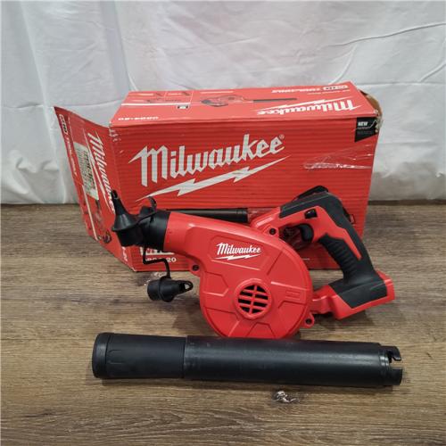 AS-IS Milwaukee M18 18-Volt Lithium-Ion Cordless Compact Blower (Tool-Only)