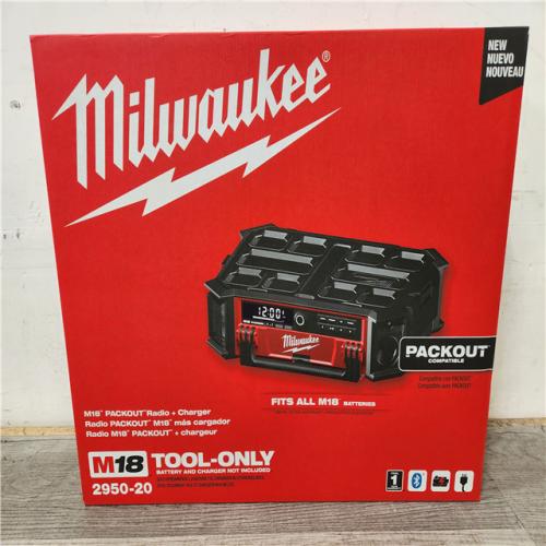 Phoenix Location NEW Milwaukee M18 Lithium-Ion Cordless PACKOUT Radio/Speaker with Built-In Charger