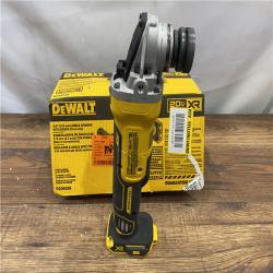 AS IS DeWalt DCG405B 20V Max XR 4.5-Inch Slide Switch Small Angle Grinder (Tool Only)