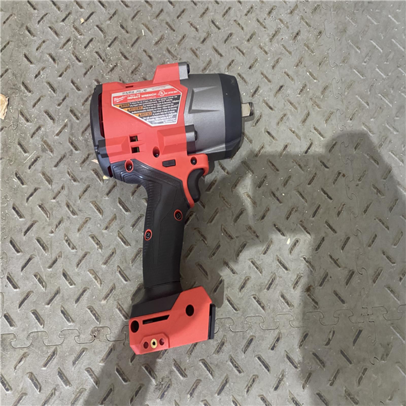 Houston location AS-IS MILWAUKEE M18 FUEL 18V Lithium-Ion Brushless Cordless 1/2 in. Impact Wrench with Friction Ring (Tool-Only)