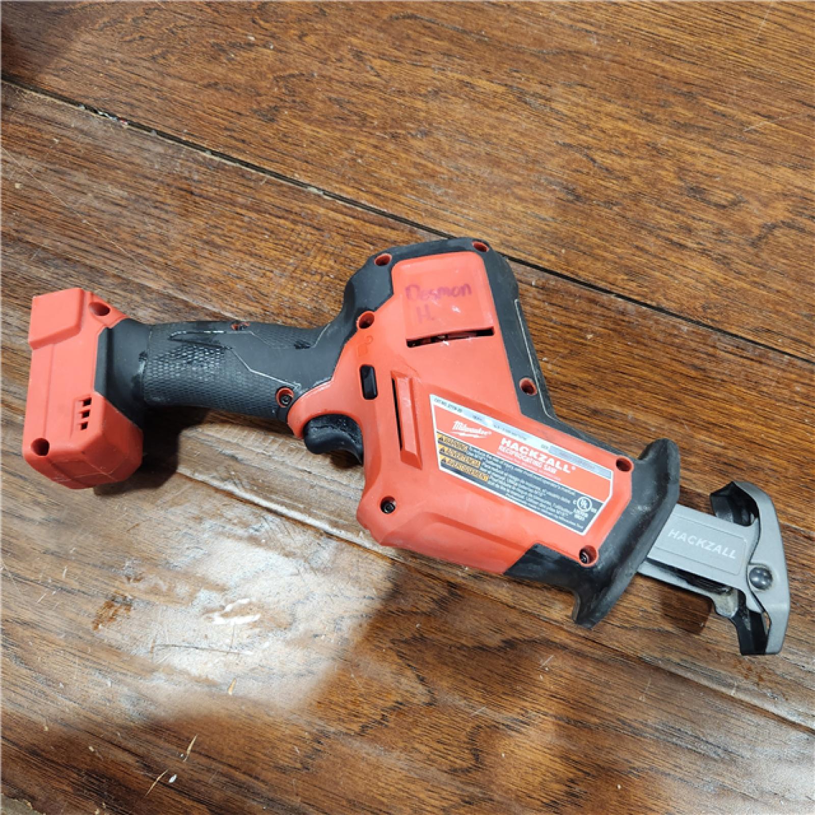 AS-IS M18 FUEL 18V Lithium-Ion Brushless Cordless HACKZALL Reciprocating Saw (Tool-Only)