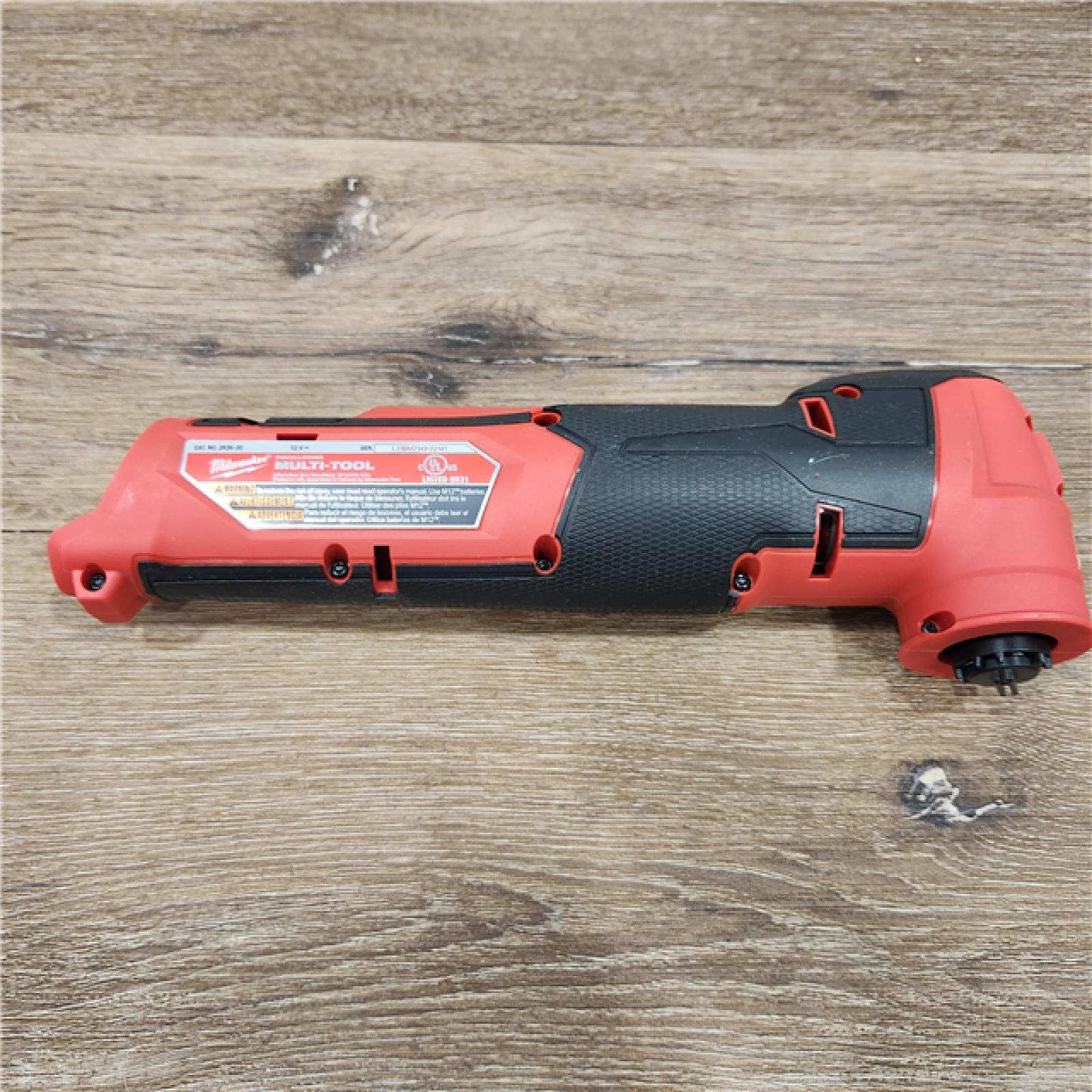 AS-IS Milwaukee M12 FUEL 12-Volt Lithium-Ion Cordless Oscillating Multi-Tool (Tool-Only)