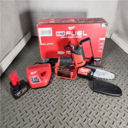 HOUSTON LOCATION - AS-IS Milwaukee-2527-21 M12 FUEL HATCHET 6in. Pruning Saw Kit