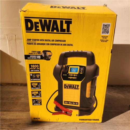 Phoenix Location DEWALT 1600 Peak Amp Jump Starter with Digital Compressor and USB Power Bank