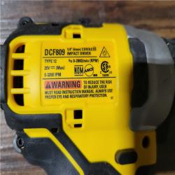 California As-Is Dewalt Brushless 4-Tool Combo Kit (Battery,Charger, and Tool Bag Included)