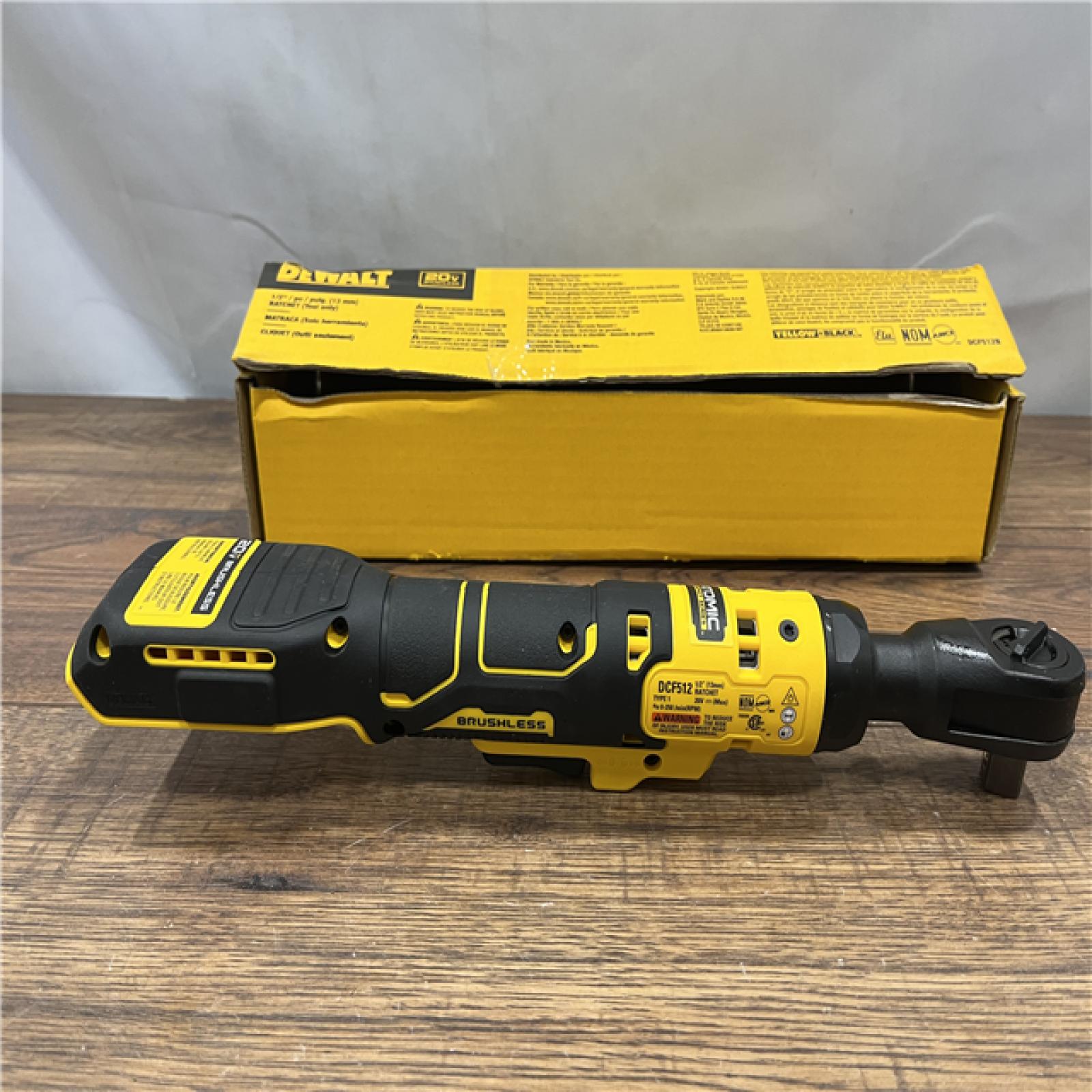 AS IS ATOMIC 20V MAX Cordless 1/2 in. Ratchet (Tool Only)