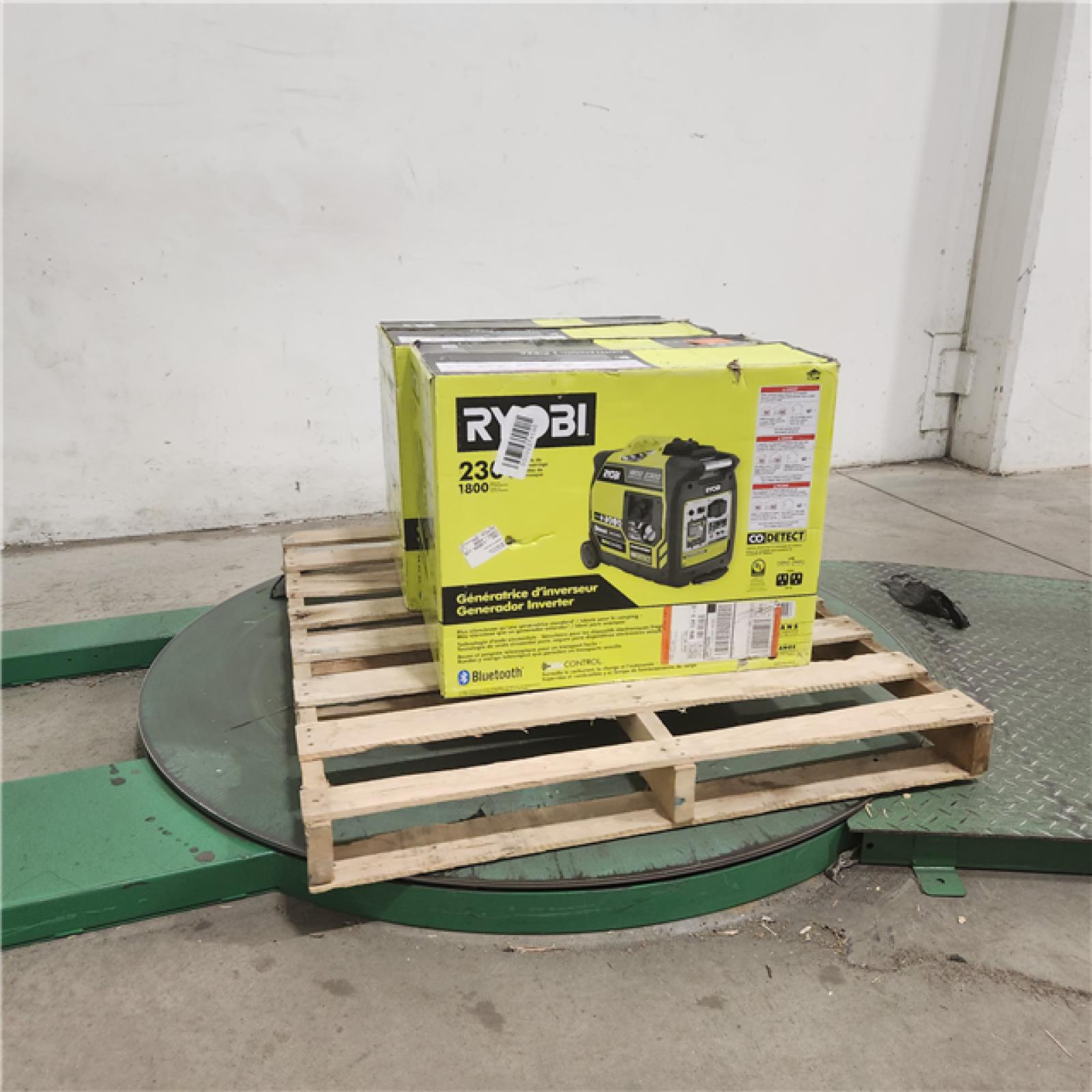 Dallas Location - As-Is Ryobi 2300-Watt Bluetooth Inverter Generator(Lot Of 2)