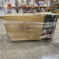 DALLAS LOCATION -Hampton Bay Whitlock 34 in. W Antique Bronze Cast Iron Wood Outdoor Fire Pit with Screen and Poker Included  - PALLET (  4 UNITS )