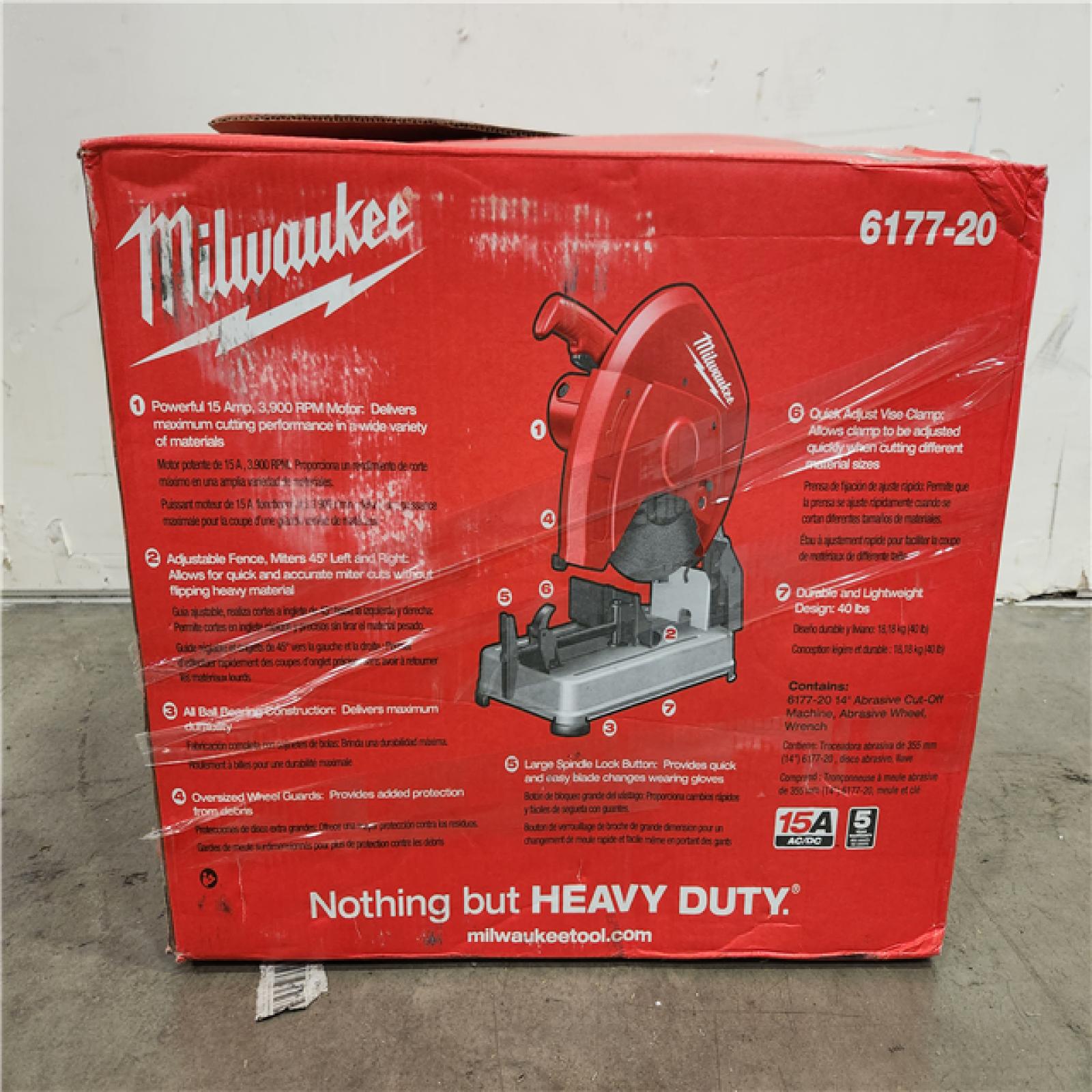 Phoenix Location Milwaukee 14 in. 15 Amp Abrasive Cut-Off Machine