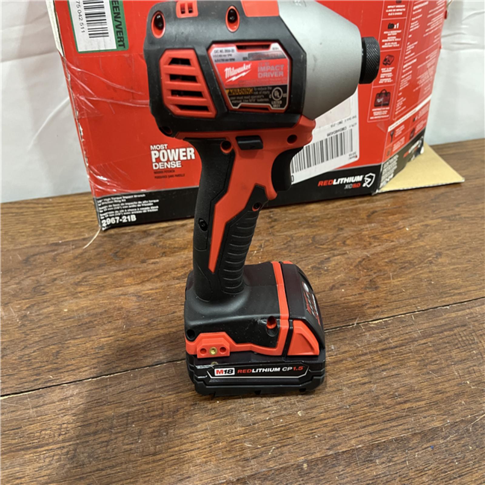 AS-ISMilwaukee M18 1/2 in. Cordless Brushless High Torque Impact Wrench Kit (Battery & Charger)