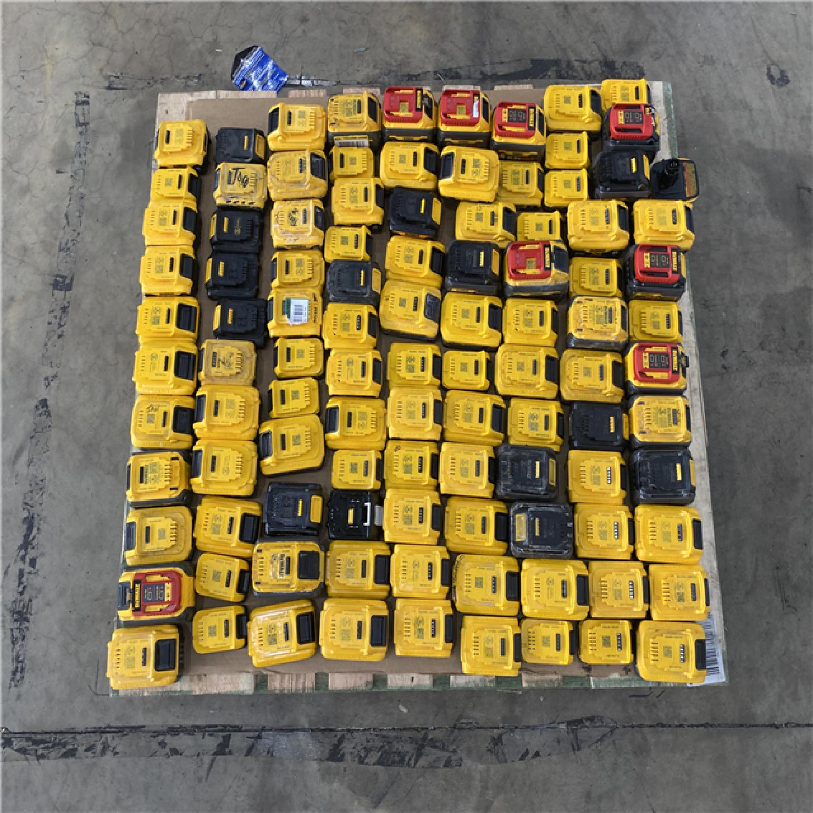 Houston Location - AS-IS Tool Pallet batteries