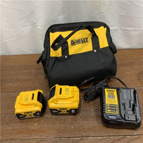 AS-IS Dewalt-DCB246CK 20V MAX* Lithium Ion Starter Kit