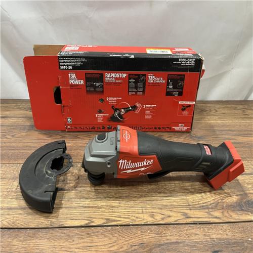 AS ISMilwaukee M18 FUEL 4-1/2-6 Braking Grinder, Paddle Switch