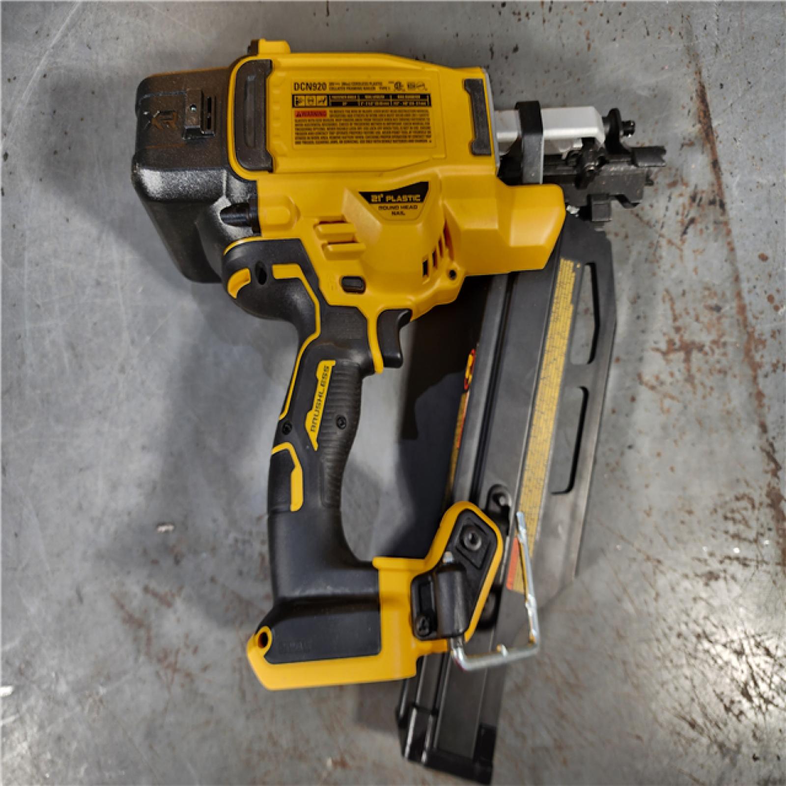 HOUSTON LOCATION - AS-IS DEWALT 20-Volt 21Â° Cordless Framing Nailer (Tool-Only)