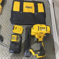 Houston location AS-IS DEWALT 20V MAX XR 18 Gauge Brad Nailer Kit