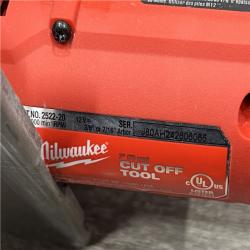 AS-IS MILWAUKEE M12 FUEL 12V Lithium-Ion Brushless Cordless 3 in. Cut Off Saw (Tool-Only)