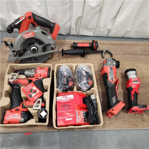 AS-IS Milwaukee  M18 FUEL 5-TOOL COMBO KIT