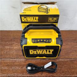 AS-IS DEWALT DCR010 20V Max Bluetooth Jobsite Speaker (Tool Only)