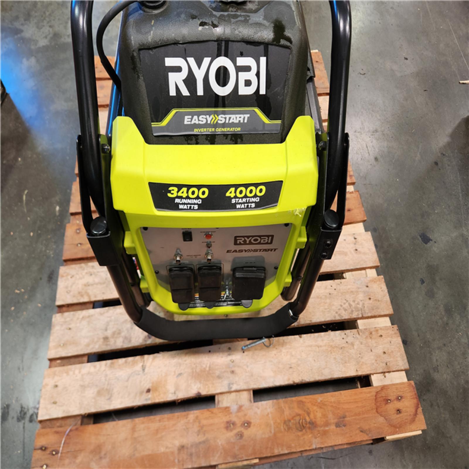 California AS-IS Ryobi 3400 Running Watt 4000 Starting Watt Power Inverter Generator