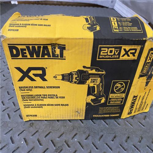 Houston location AS-IS DeWalt DCF630B 20V Cordless Brushless Screw Gun (Tool Only)