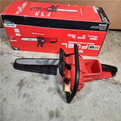 HOUSTON LOCATION - AS-IS Milwaukee M18 FUEL 16  18V Li-Ion Brushless Cordless Chainsaw (Tool-Only)