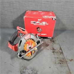 HOUSTON LOCATION - AS-IS Milwaukee M18 FUEL 18V Lithium-Ion Brushless Cordless 7-1/4 in. Circular Saw (Tool-Only)