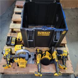 CALIFORNIA NEW DEWALT BRUSHLESS 6-TOOL COMBO KIT WITH TOUGHSYSTEM 2.0 (2 BATTERIES AND CHARGER INCLUDED)